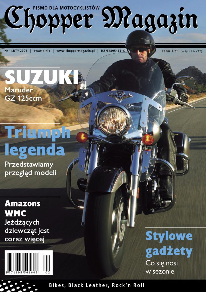 Chopper Magazin okładka czasopisma