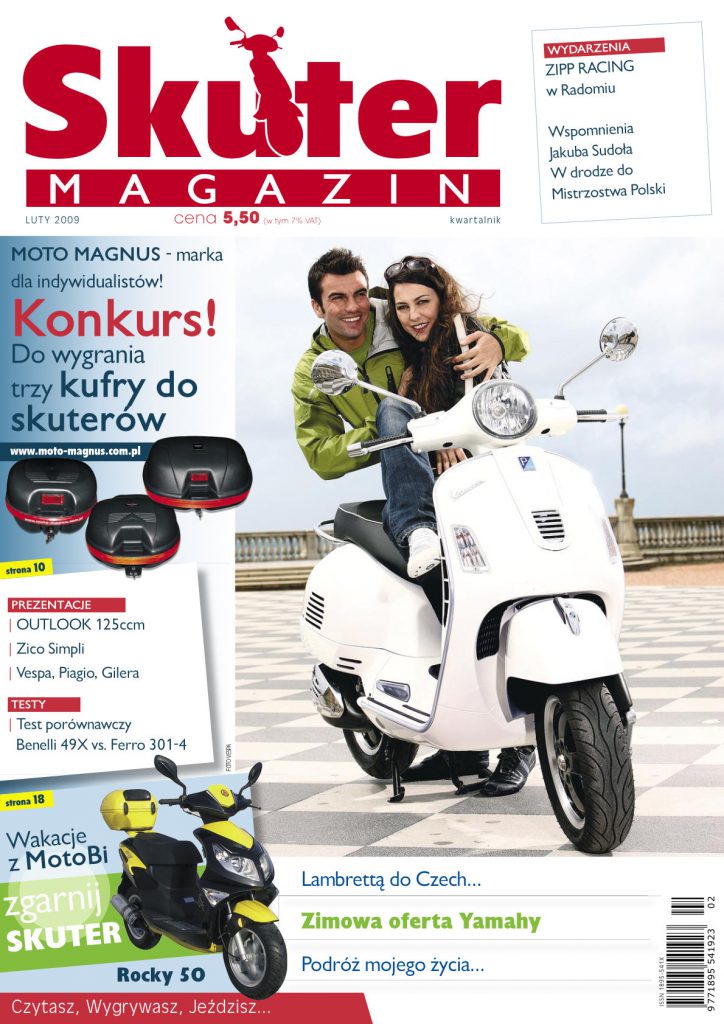 Skuter Magazin okładka czasopisma